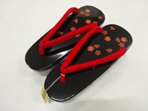 未使用品　おき宗　桐下駄(23センチ)